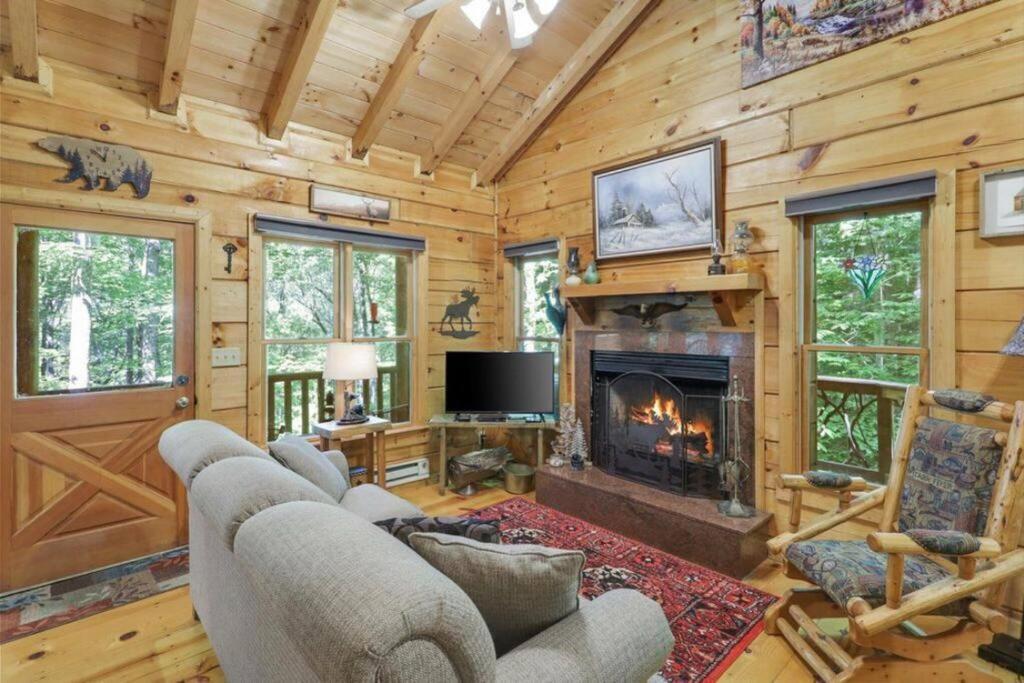Open Studio Lodge At Little Rock Creek Cherry Log Buitenkant foto