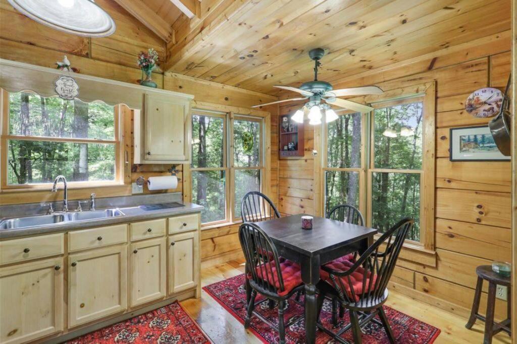 Open Studio Lodge At Little Rock Creek Cherry Log Buitenkant foto
